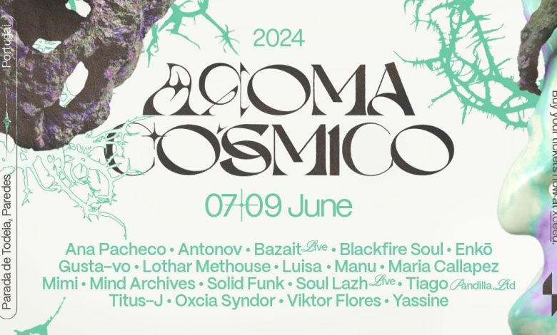 aroma cosmico 2024 7 a 9 de junho