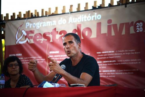 Ricardo Araújo Pereira at Festa do Avante 2020 © Luis M. Serrão - Portugalinews (4)